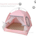 Pet Dog Cat Tent Removable Washable Cushion Pillow